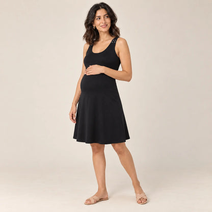 Zelma: 2 Pack Sleeveless Jersey Dress — maternity lookbook, look 02
