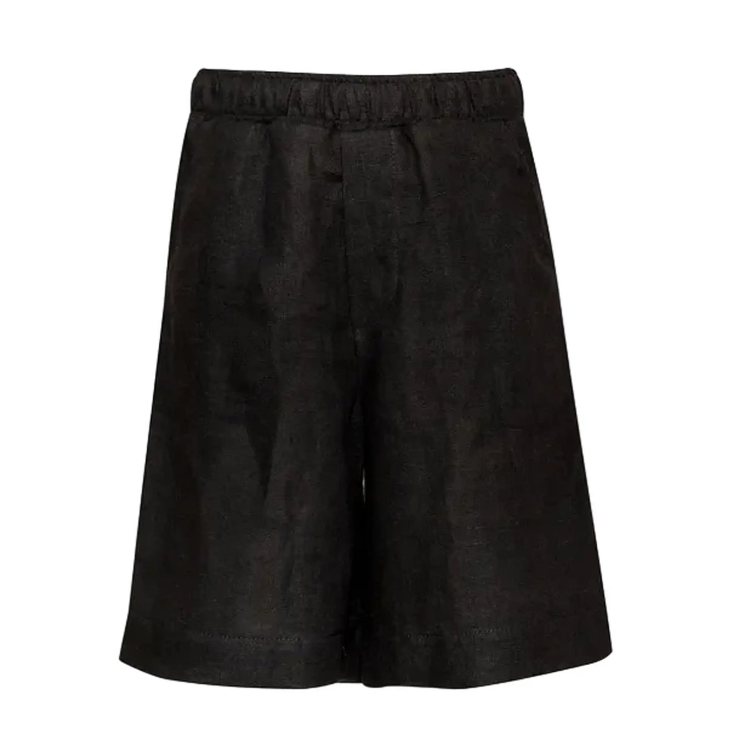 Linen Classic Shorts - Black