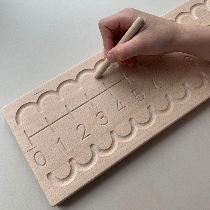 Number Line Tracing Board