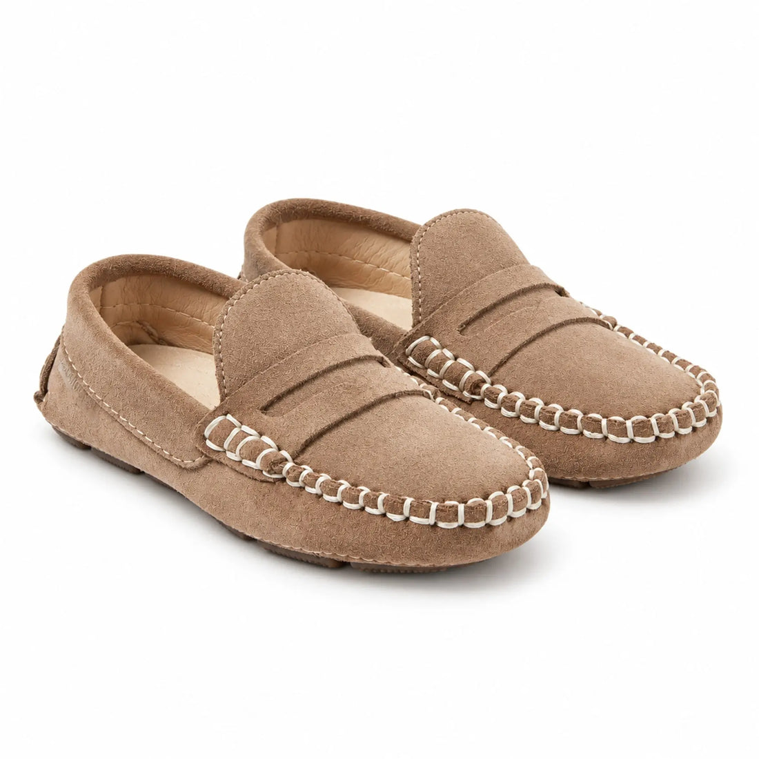 Flint Suede Loafers product photo on pure white background