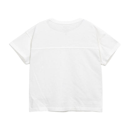 Plain White Jersey T-shirt &amp; Ocean Leaves Swim Shorts