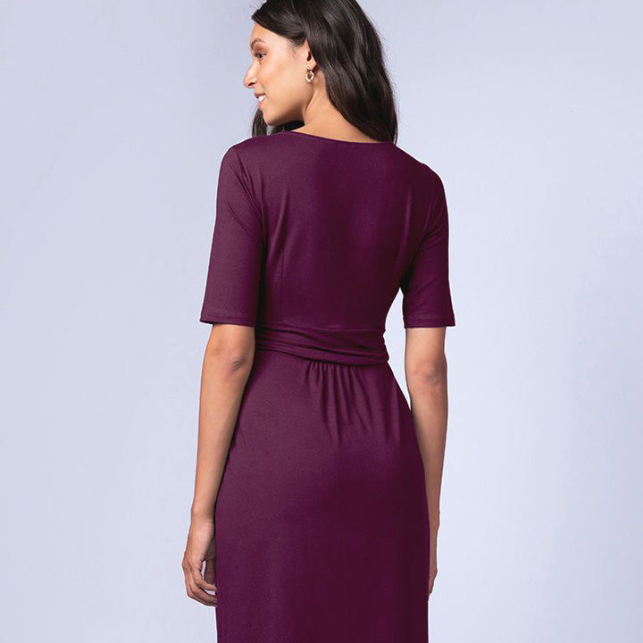 Peachey SS : Nursing Pleat Detail Dress