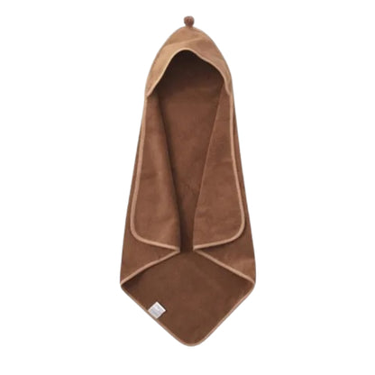 Cinnamon Terry Hooded Towel