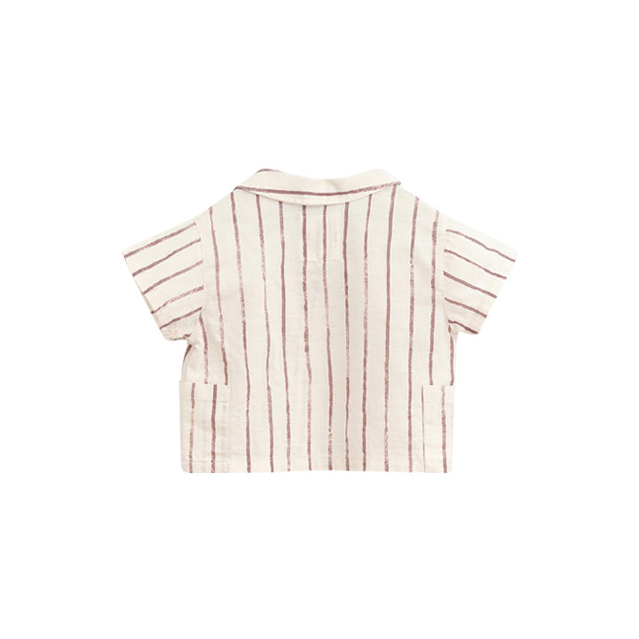 Striped Fabric Baby Shirt