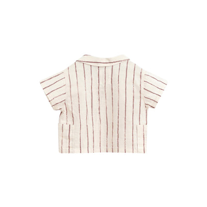 Striped Fabric Baby Shirt