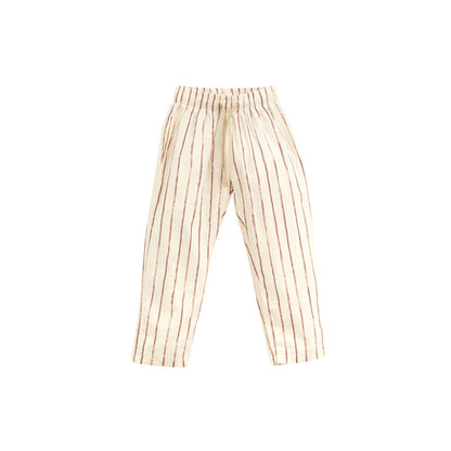 Striped Pants with Pockets