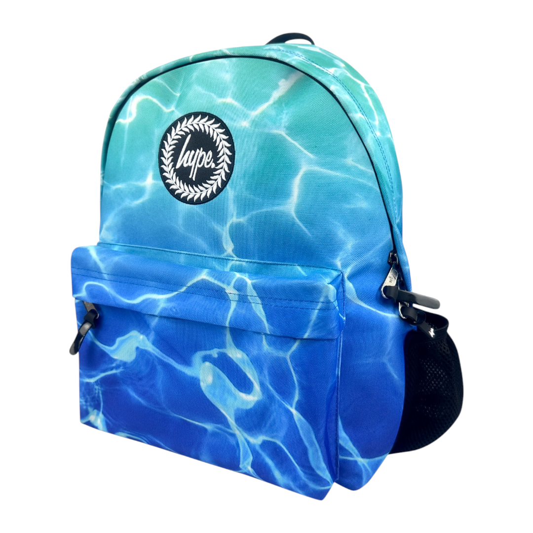 Iconic Blue Pool Fade Backpack