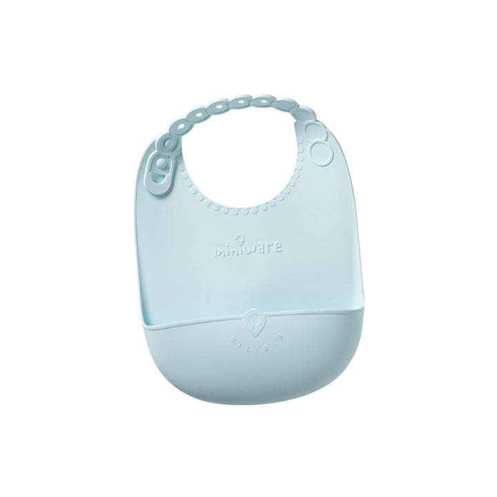 Silicone Bib-Aqua