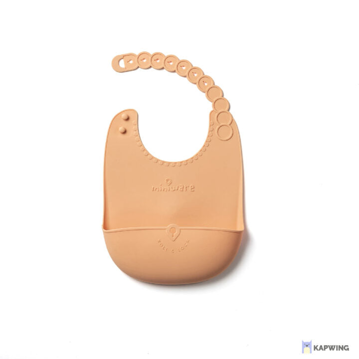 Silicone Bib-Toffee