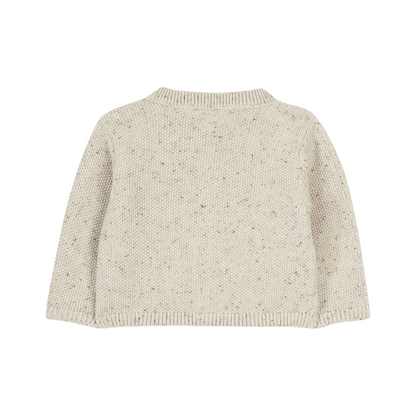 100% Cotton Knit Beige Baby Set