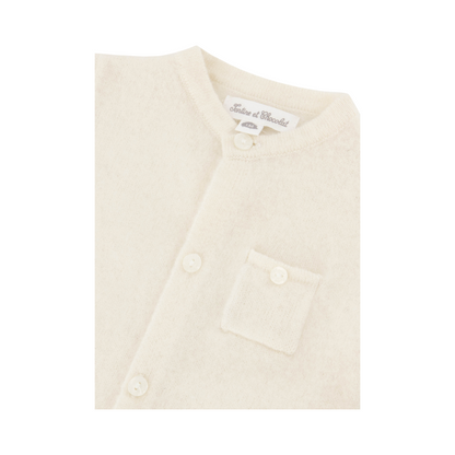 Cotton Wool Onesie - Ecru