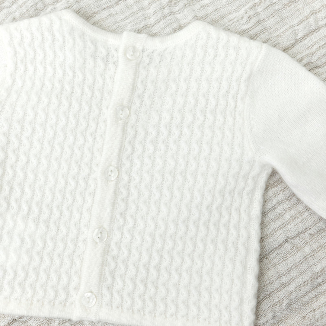 100% Cashmere Set - Ecru