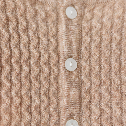 100% Cashmere Set - Beige