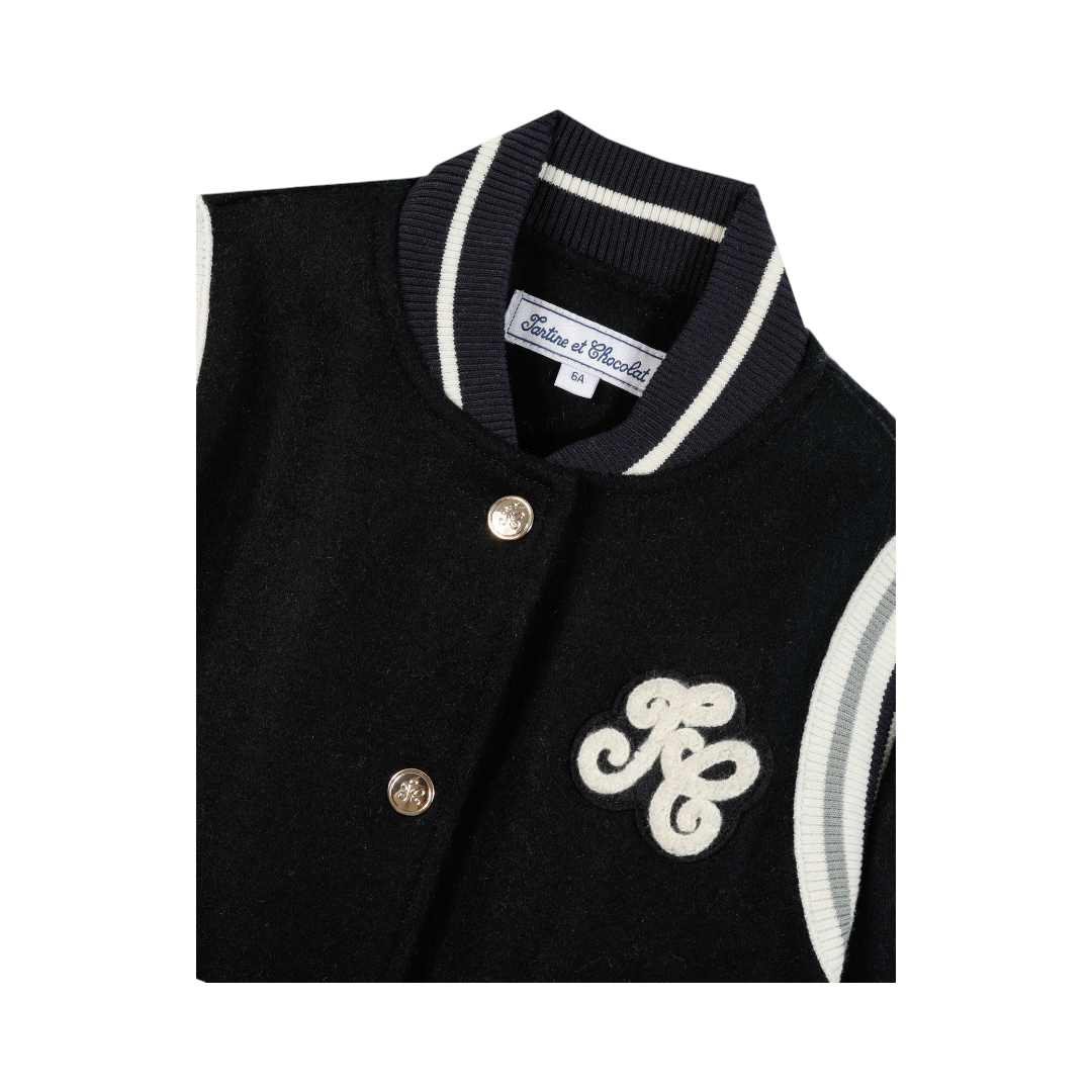 Unisex Navy Blue Bomber Jacket