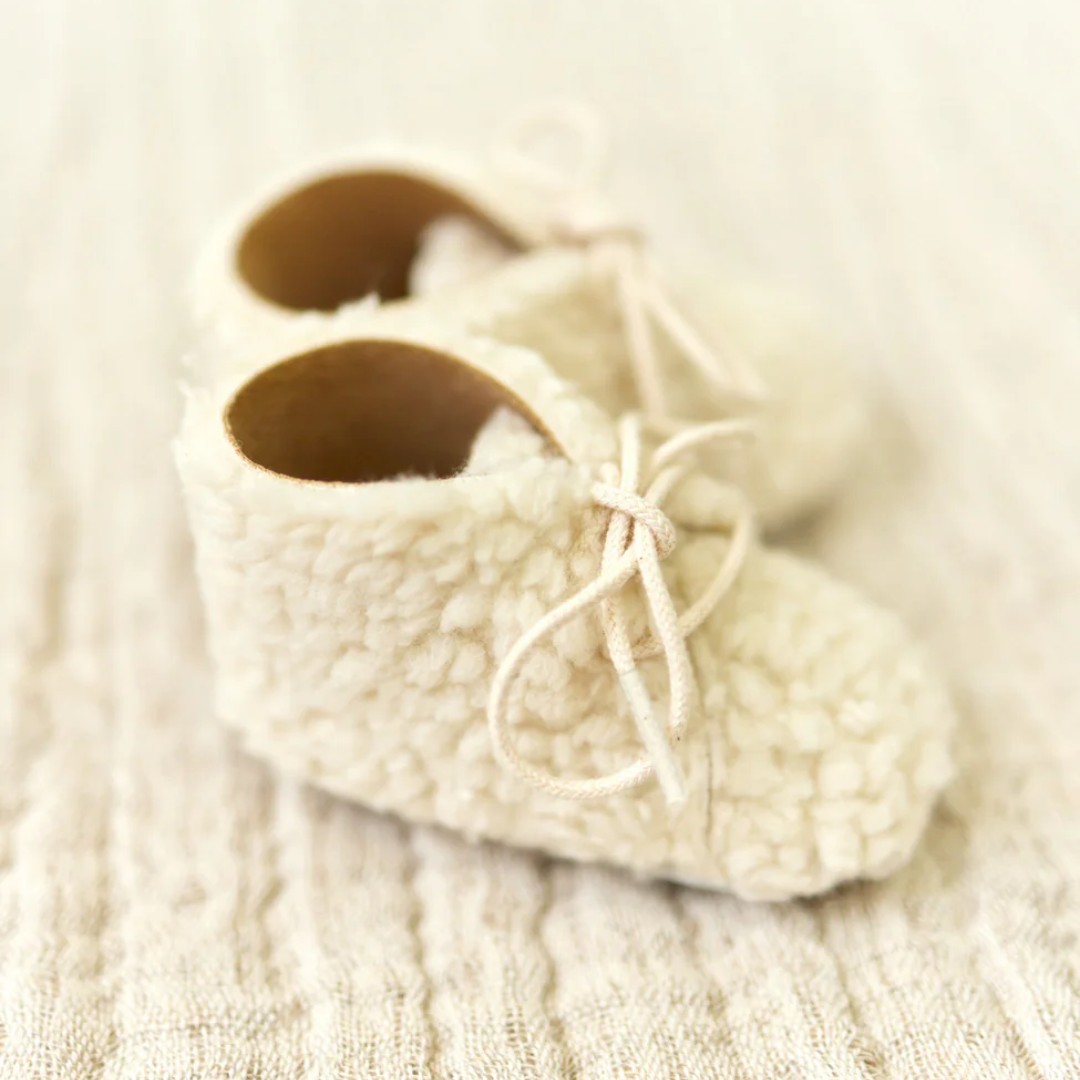 Baby Fur Shoes - Off White