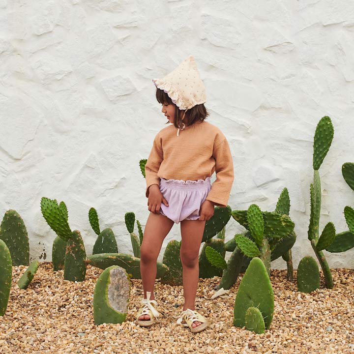 Terry Smocked Bloomer