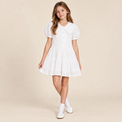 Antonella Dress - 12Y girl lookbook pose 1