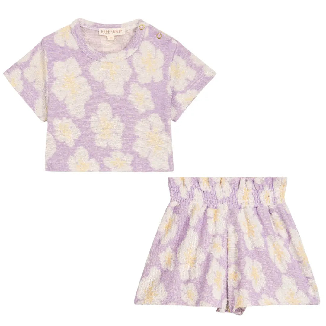 Kalistee Tee &amp; Clemoune Shorts Set for Girls LOUISE MISHA