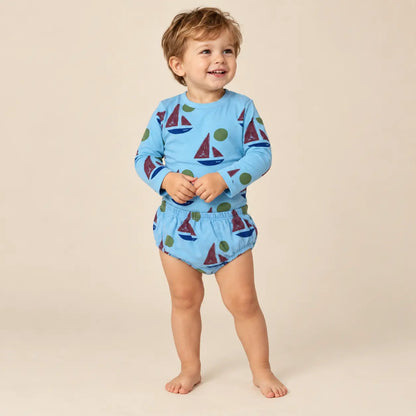 Baby Boat body &amp; Culotte - 24M boy lookbook pose 2