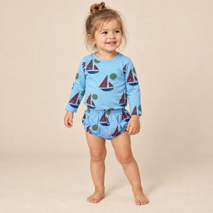 Baby Boat body &amp; Culotte - 24M girl lookbook pose 1