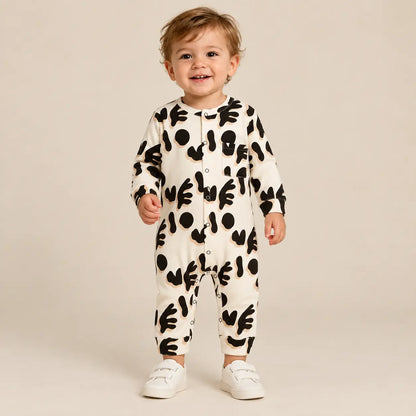 18 month boy wearing Baby Jumpsuit Laureano Love