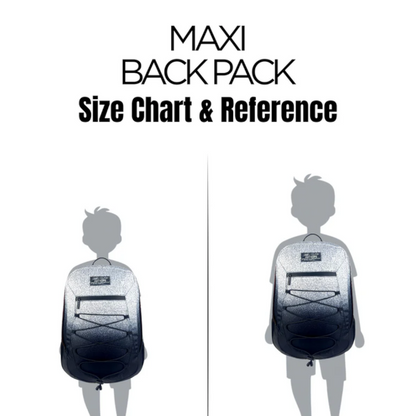 Backpack Pro Maxi Black &amp; White Speckle Fade