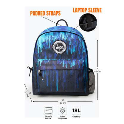 Blue Icicles Backpack