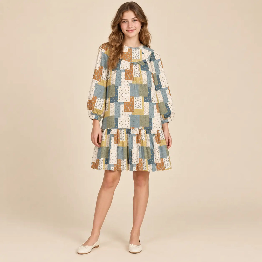 Bobbie Dress - 16Y girl lookbook pose 1