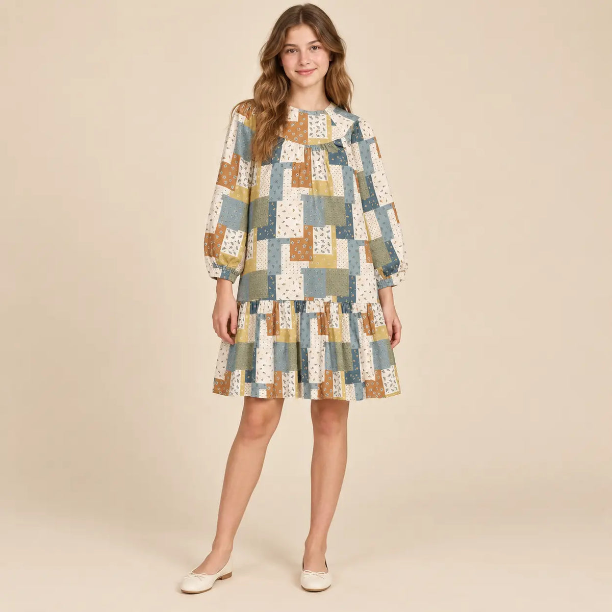 Bobbie Dress - 16Y girl lookbook pose 1