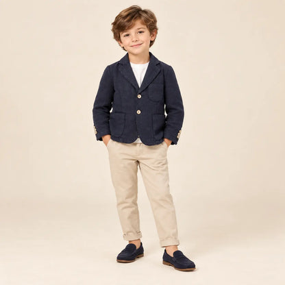 Boy 2 Buttons Jackets Blue lookbook image 1