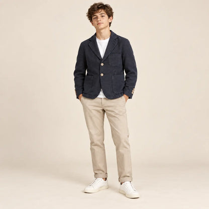 Boy 2 Buttons Jackets Blue lookbook image 4
