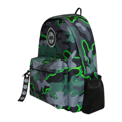 Iconic Green Glow Camo Backpack