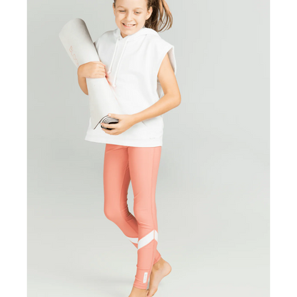 Bliss Leggings - Coral Blush