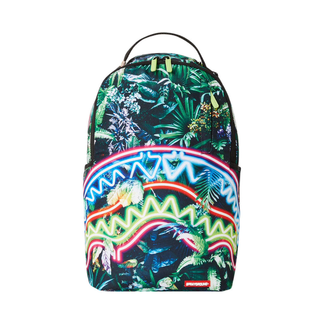 Neon Shark Jungle Dlxsr Backpack