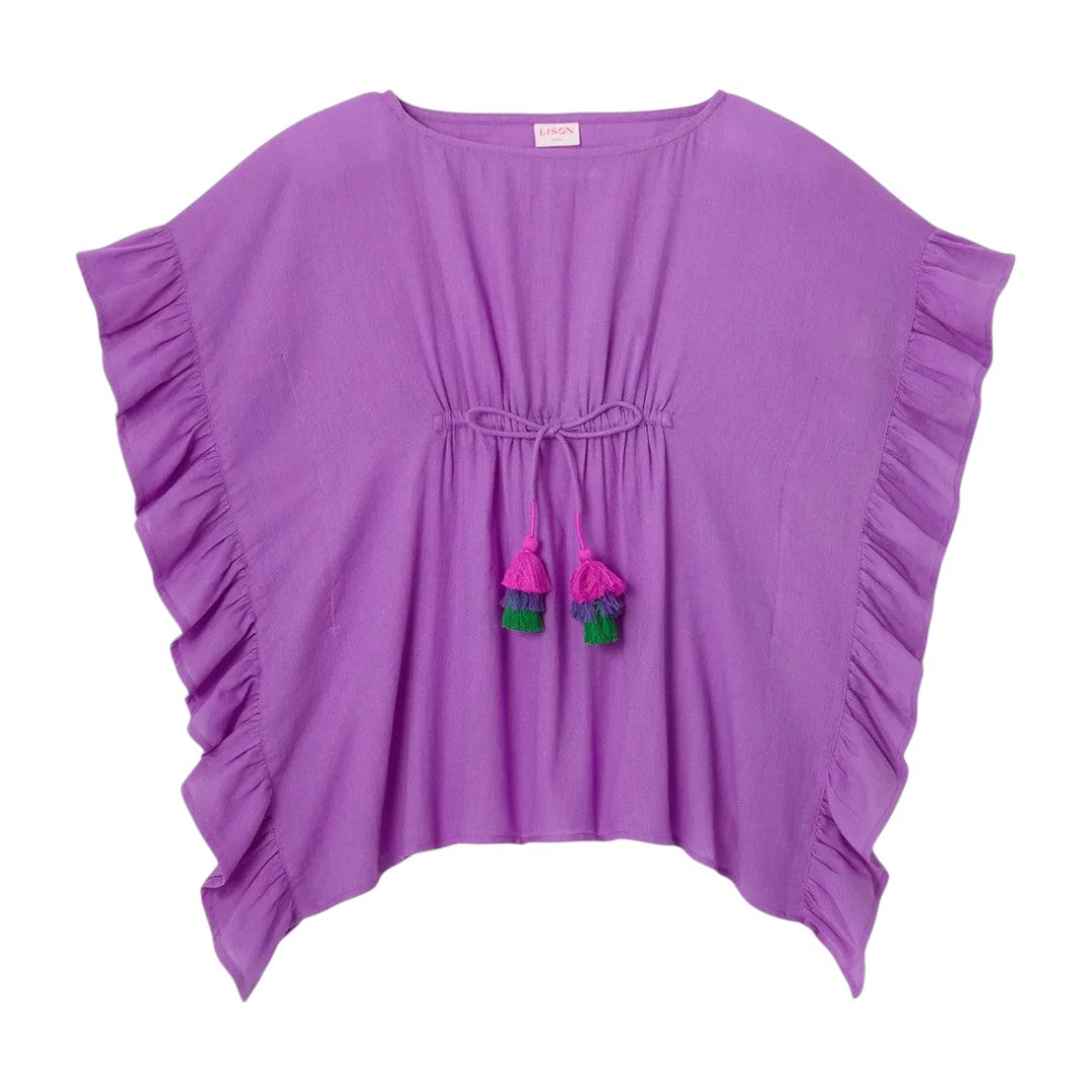 Lea Girls Swim Coverup - Purple