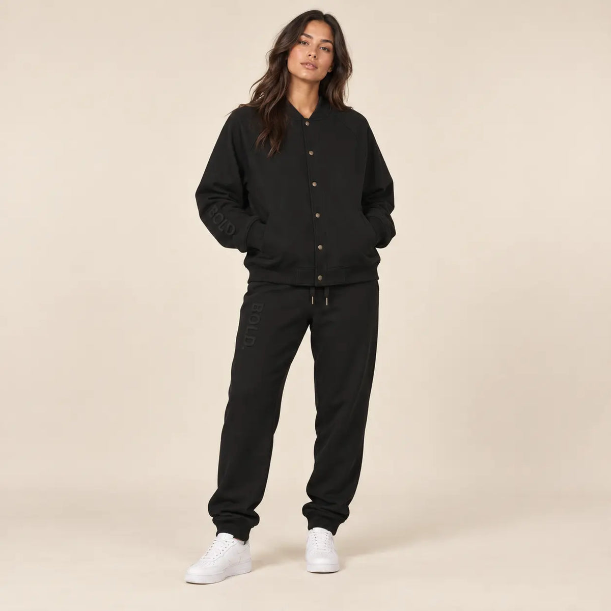 Slim Sweatpants - Ultra Black BOLD