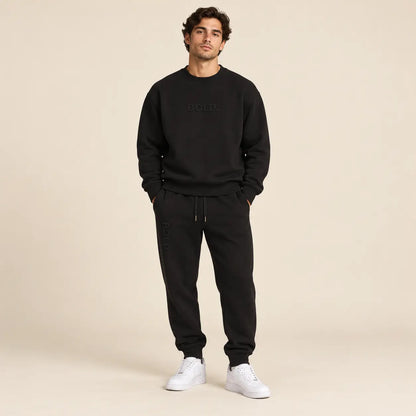 Slim Sweatpants - Ultra Black BOLD