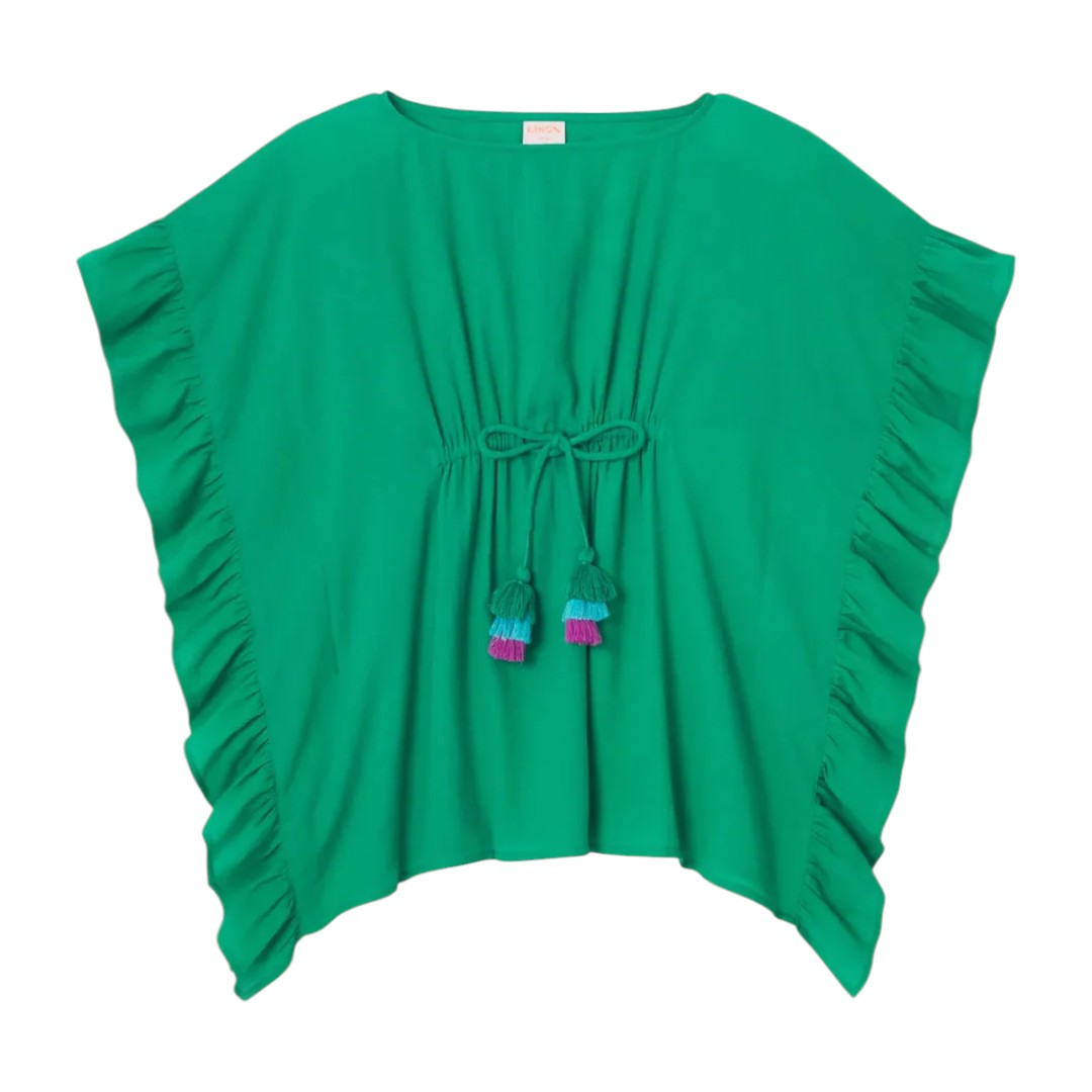 Lea Girls Swim Coverup - Green