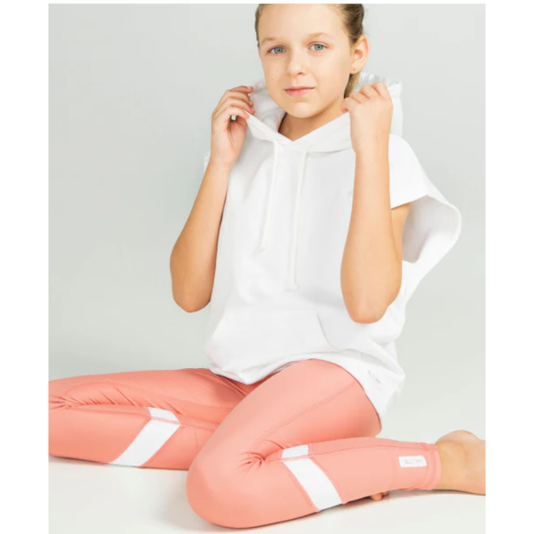 Bliss Leggings - Coral Blush