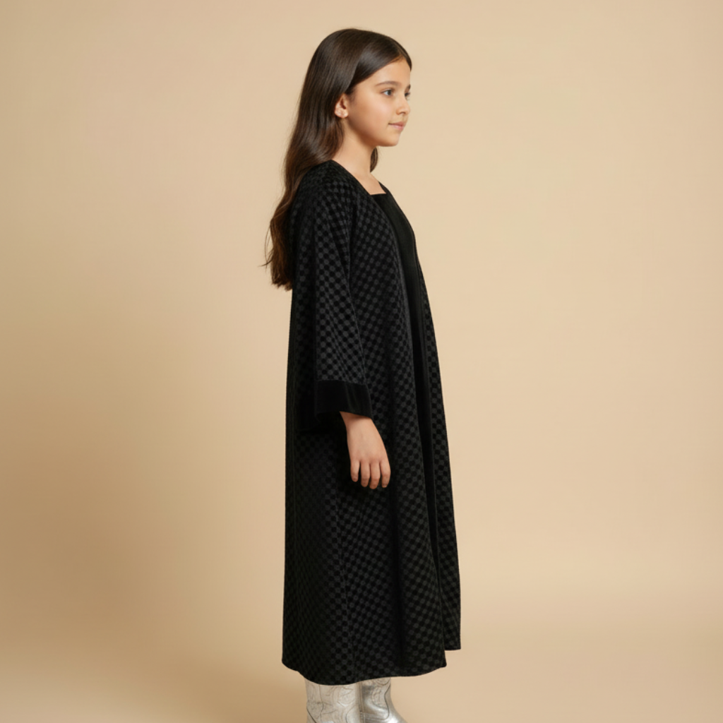 Sahra Noir Velvet Set