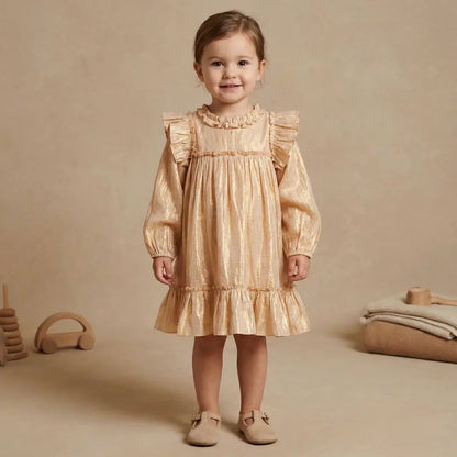 Golden Dress Nolia LOUISE MISHA
