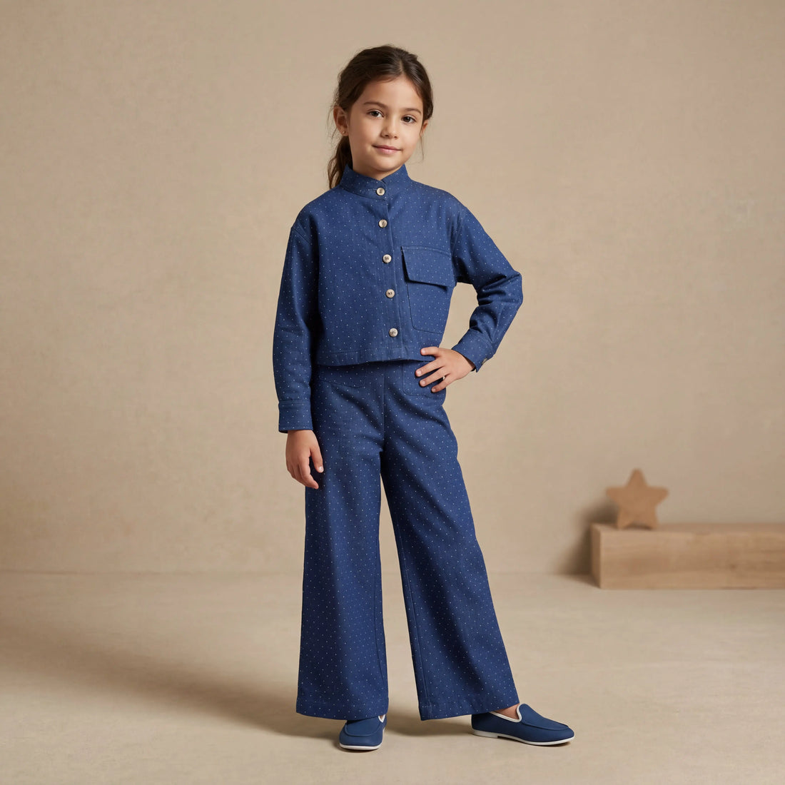 Juliana Glitter Denim Set MEET MARIE