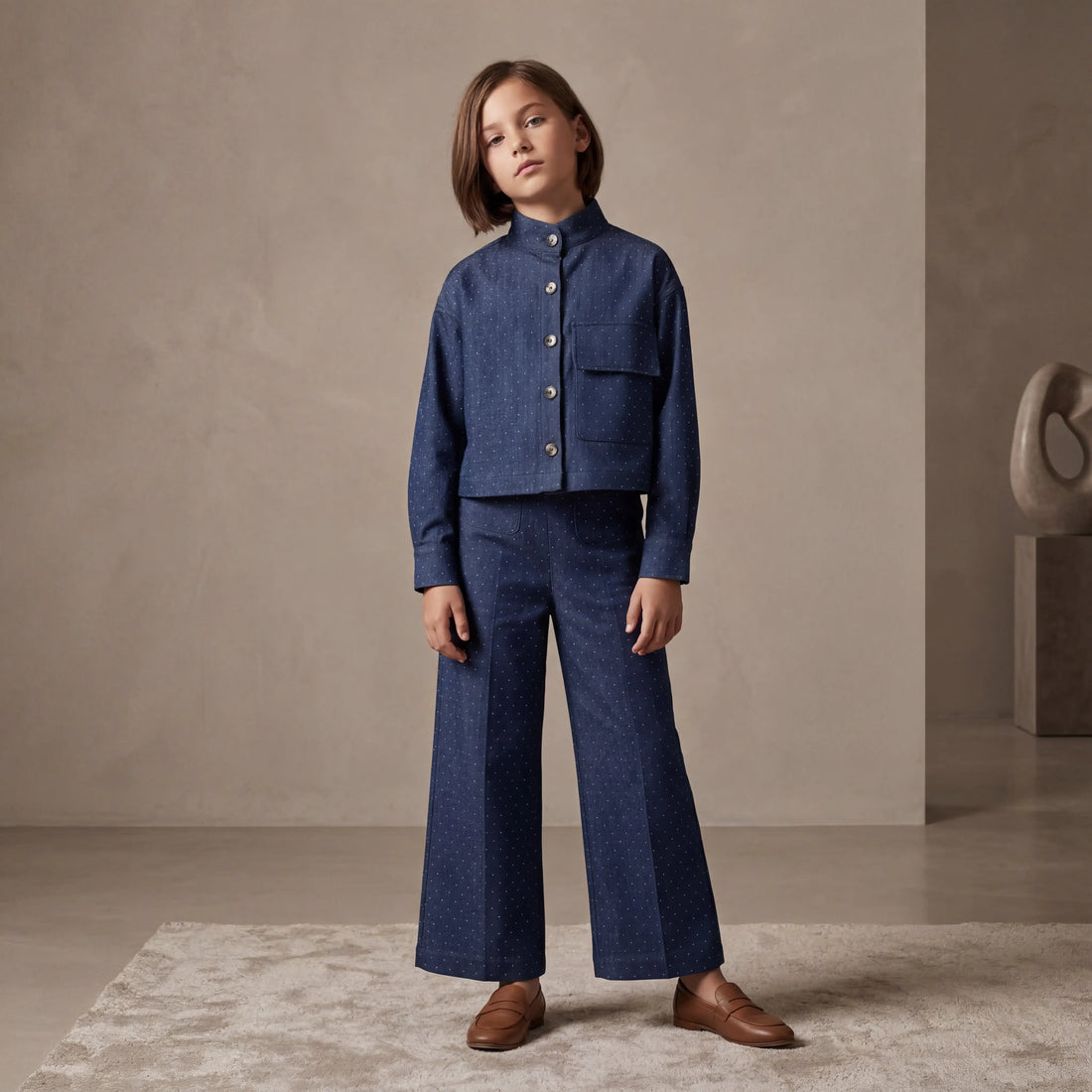 Juliana Glitter Denim Set MEET MARIE