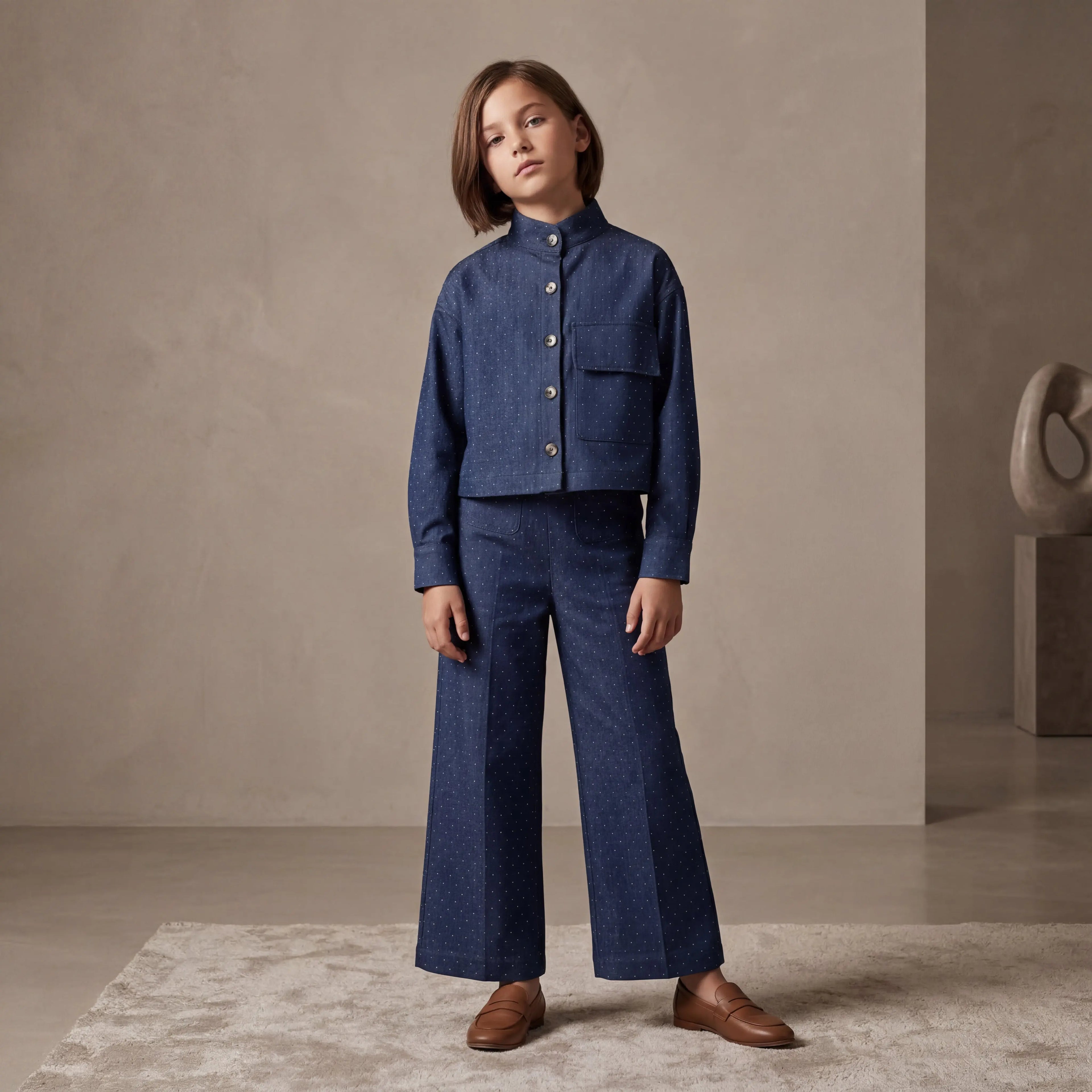 Juliana Glitter Denim Set MEET MARIE