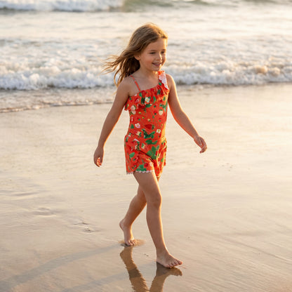 Girls Berry Bloom Swimsuit &amp; Shorts