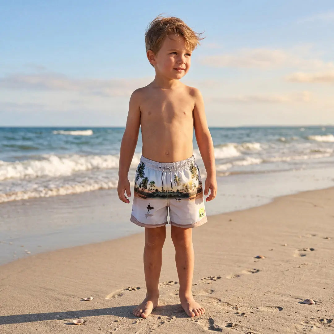 Boys Tropical Surf Beach Swim Shorts Molo