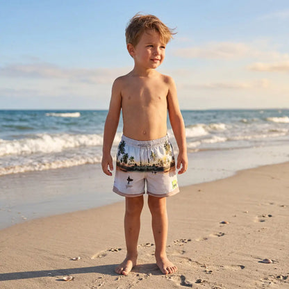 Boys Tropical Surf Beach Swim Shorts Molo