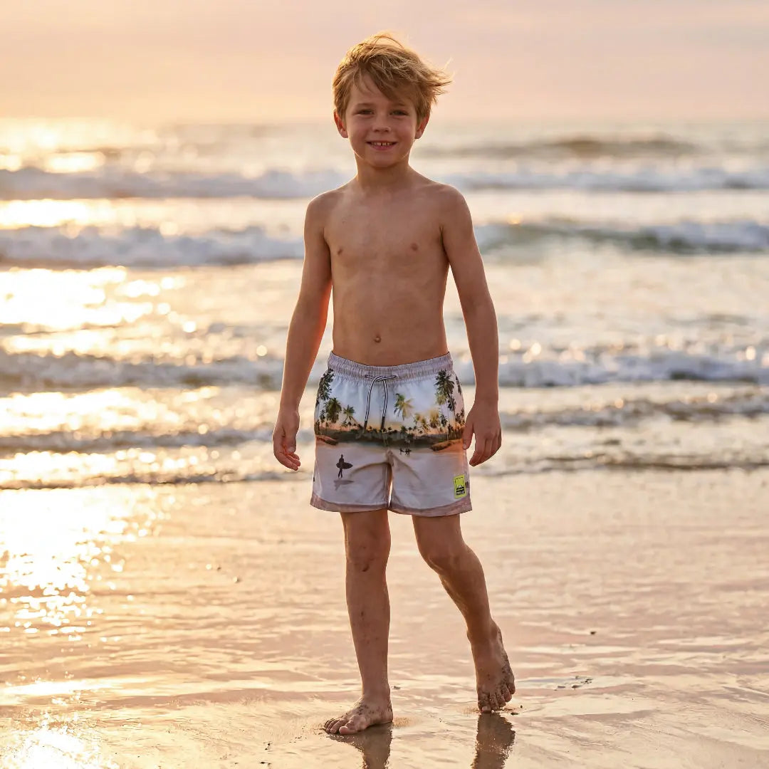 Boys Tropical Surf Beach Swim Shorts Molo