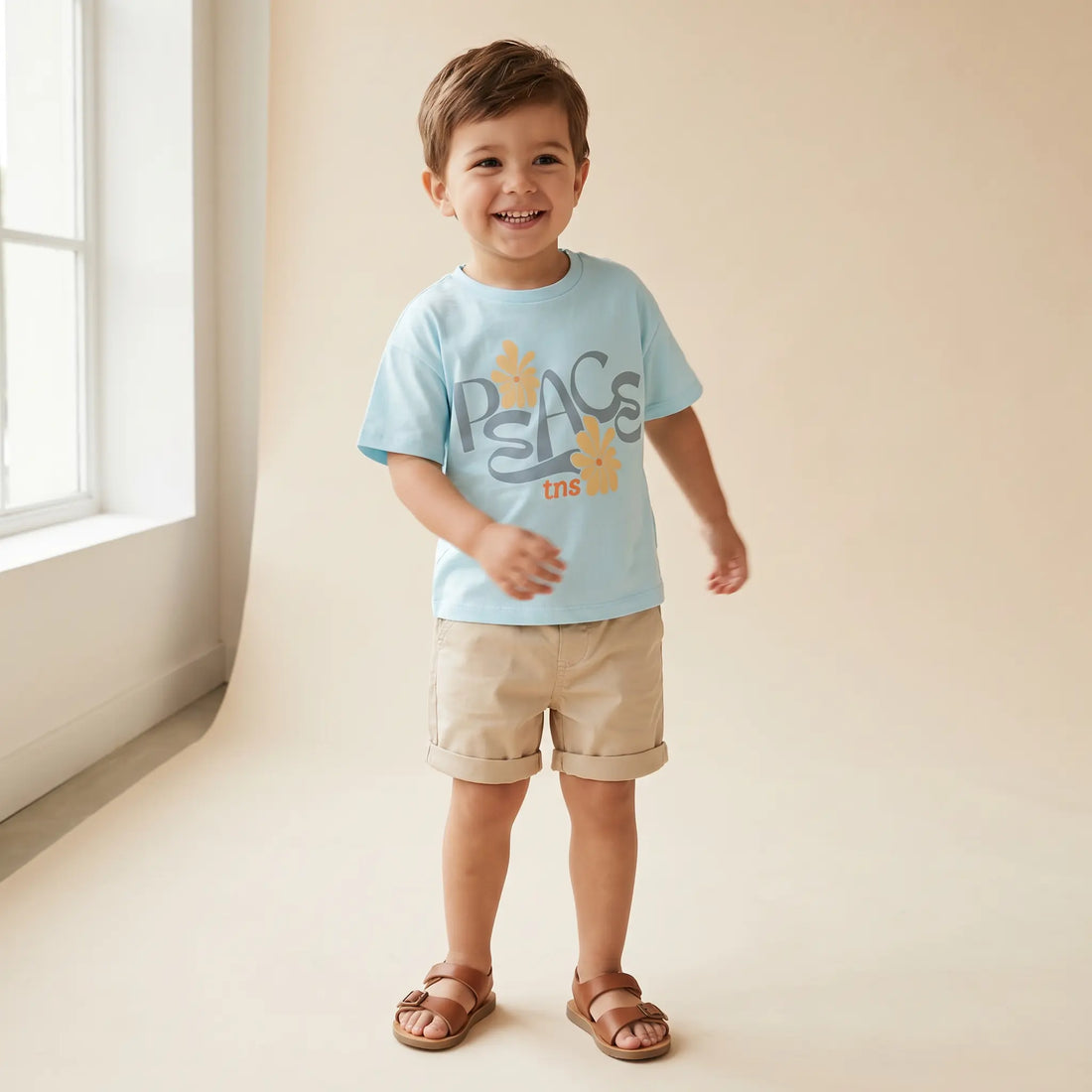 Lapace Tee - Light Blue THE NEW SOCIETY
