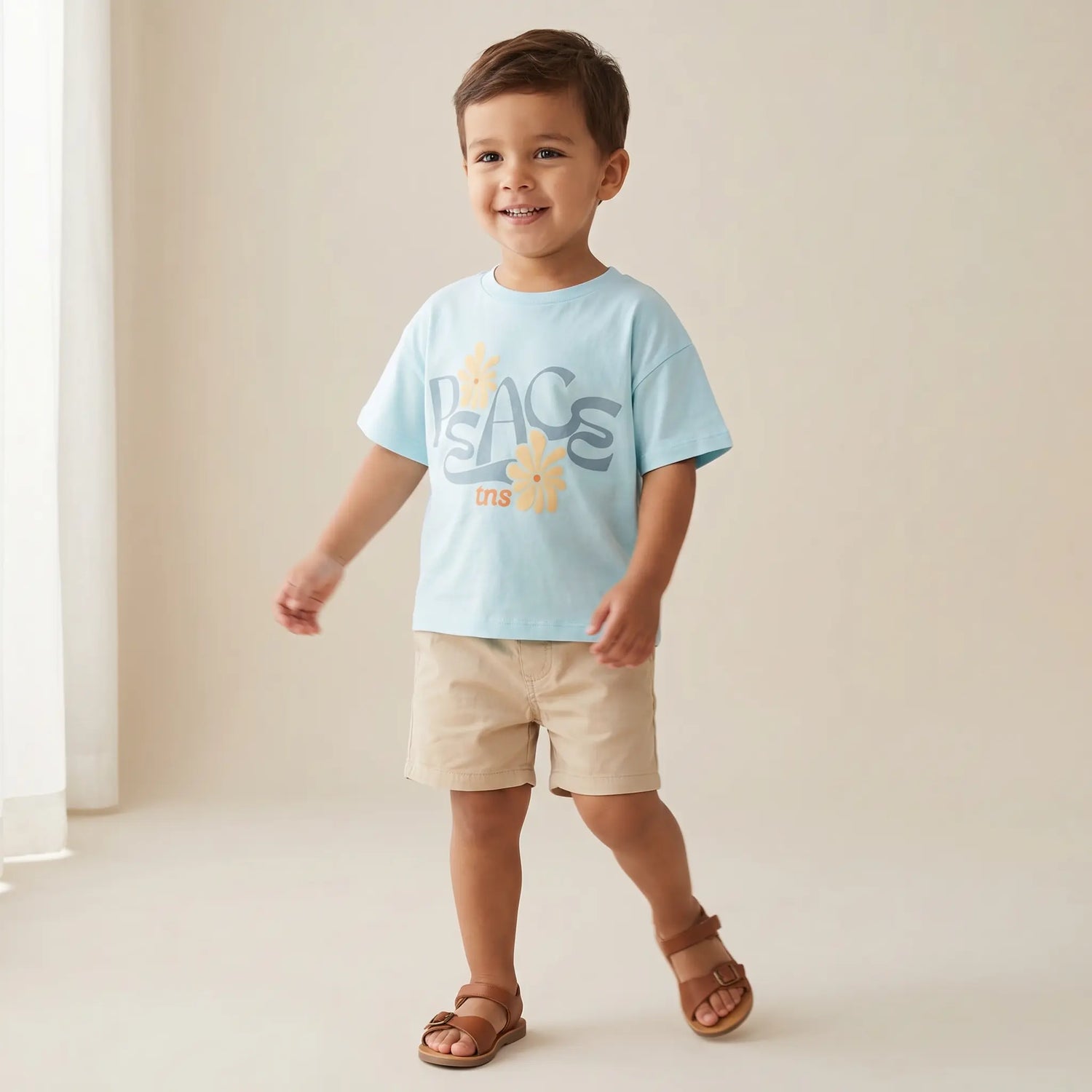 Lapace Tee - Light Blue THE NEW SOCIETY
